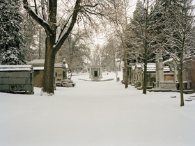Mausoleum Row - Winter