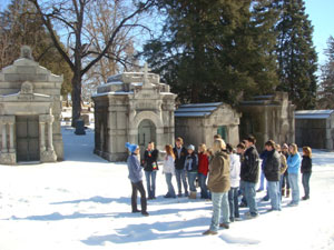 Tour for Cotillion for Achievement Scholarship Candidates